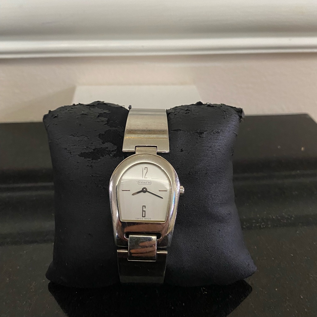Coach Stainless Steel Horseshoe Watch